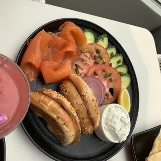 Smoked Salmon Bagel