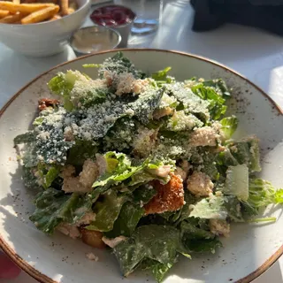Romaine and Kale Caesar
