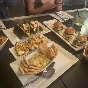 Great for a low key night out or lunch with the family. The Sliders are my fave but everything else is pretty good too for bar food.