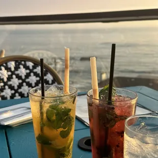 mango mojito and berry mojito
