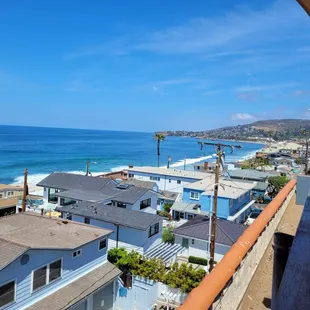 View from Rooftop Lounge in Laguna Beach, CA