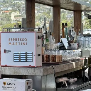 Rooftop bar