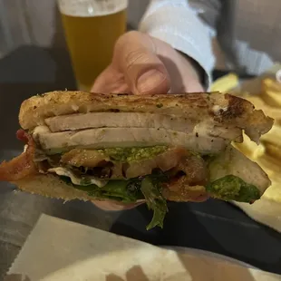 turkey pesto = $17