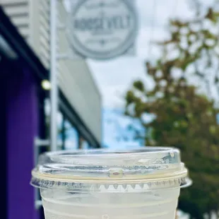 The Vietnamese coffee.