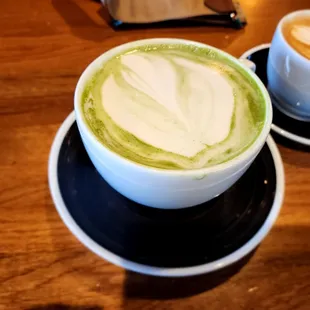 Blueberry Mint Mocha Latte