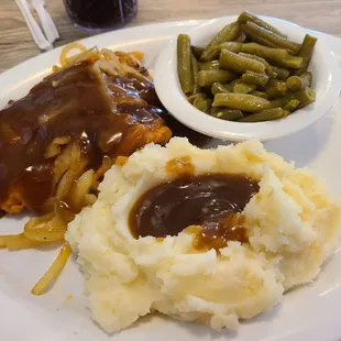 Country Fried Chicken = Pure comfort food = $10 including soup!