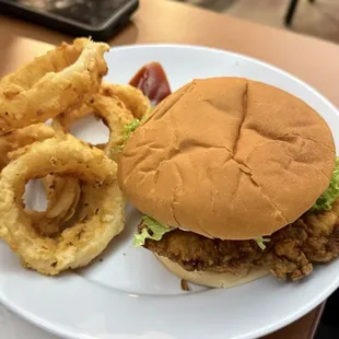 Good ole burgers and fries