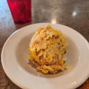 Cornbread casserole--a yummy breakfast side.