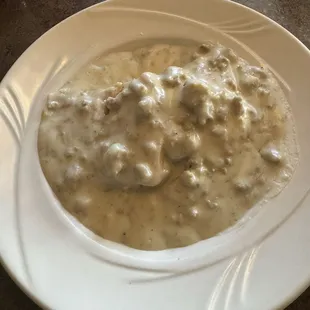 Biscuit with Sausage Gravy