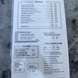 menu, sushi and sashimi