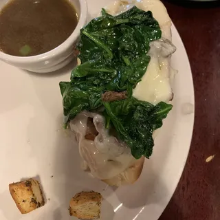 Roast Beef & Spinach