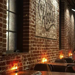 Wall painting and tables