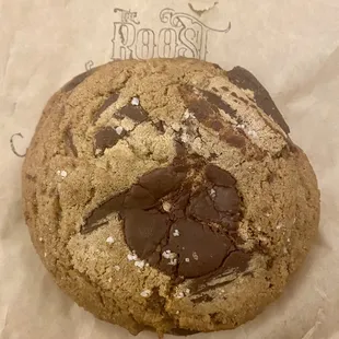 Brown butter chocolate chip cookie