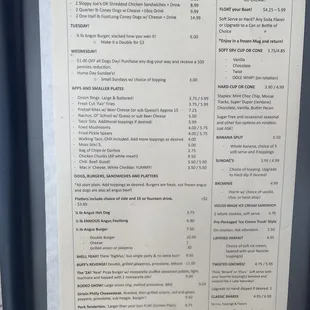 Menu 8/26/23