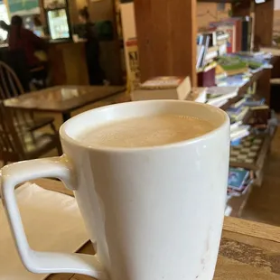 Cafe Au Lait with nut milk