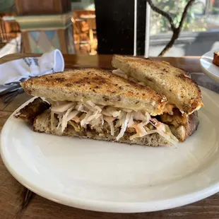 Tempeh Reuben Sandwich