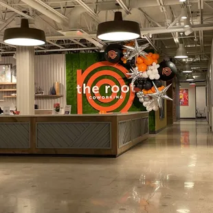 Hospitality bar on first floor