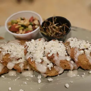 Fried green tomatoes