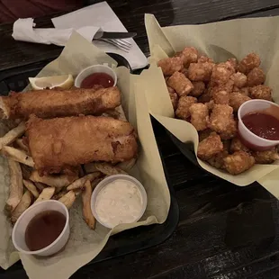 Fish And Chips and Tater Tots