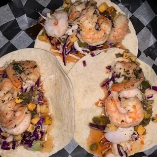 Shrimp tacos