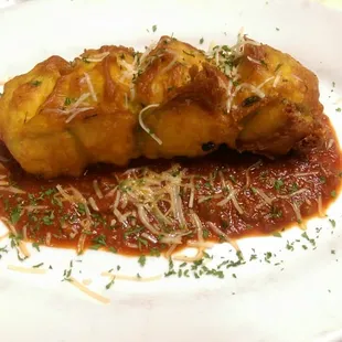 Stuffed Provolone Zucchini appetizer