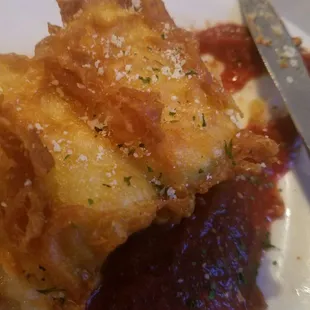 Stuffed provolone zucchini rolls. Omg