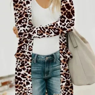 Leopard Cardigan