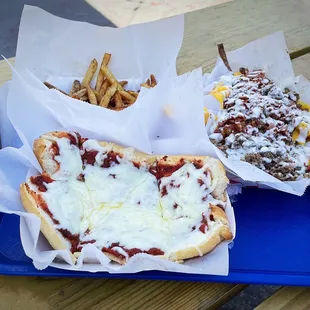 Awesome food from Malik's Philly Cheesesteak food truck