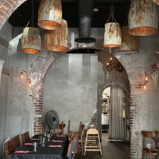 Inside the dining room