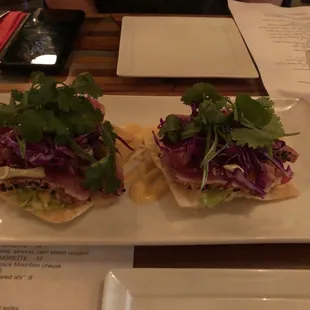 Seared Ahi Tostadas