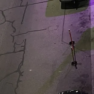 Parking is owned by the city not the club when means it's illegaly blocking a parking spot with ropes.