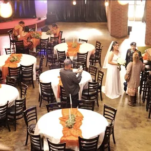 Downstairs view of venue.