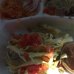 a plate of food
