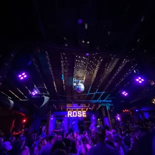 people dancing at a nightclub