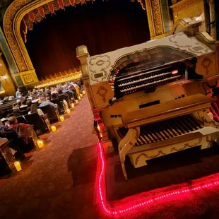 Beautiful, likely original organ in the back.