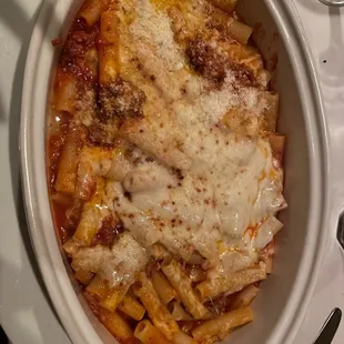 Baked Ziti Genovese