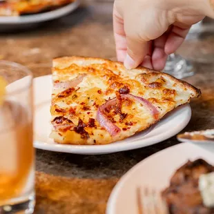 pizza, food
