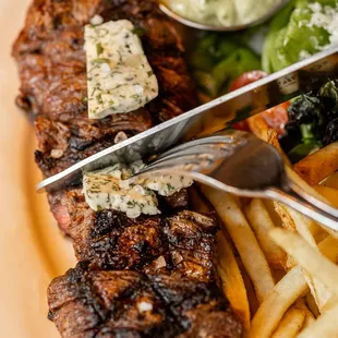 steak, food