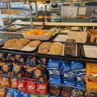 a variety of baked goods