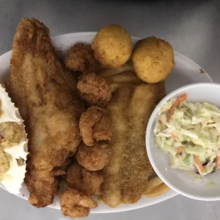 Seafood platter