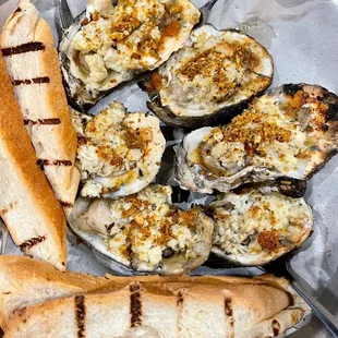 Grilled Oysters