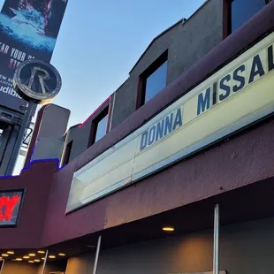 the marquee of the marquee