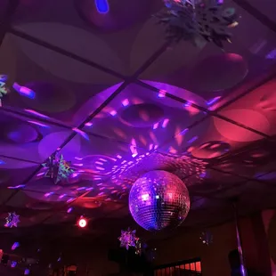 disco lights and disco balls