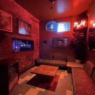interior, sushi and sashimi