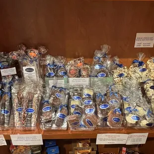 More gourmet snacks