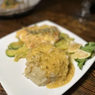 Garlic Parmesan Halibut