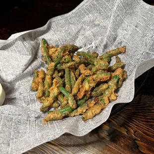 Beer Battered Green Beans