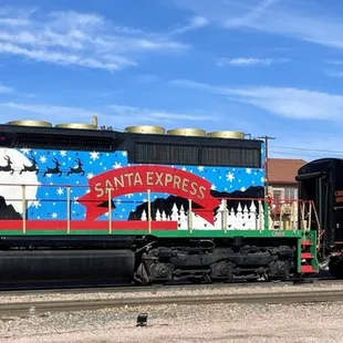 Train at Santa Fe Depot