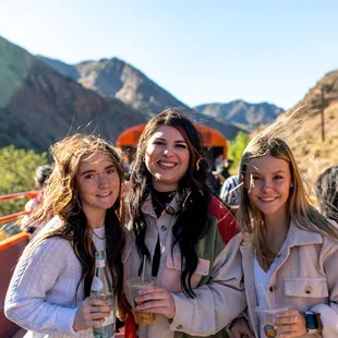 Every guest aboard the Royal Gorge Route Railroad has access to an Open Air car, where you can take in the stunning views.