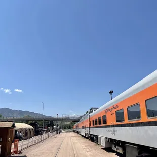 Train &amp; mountains
